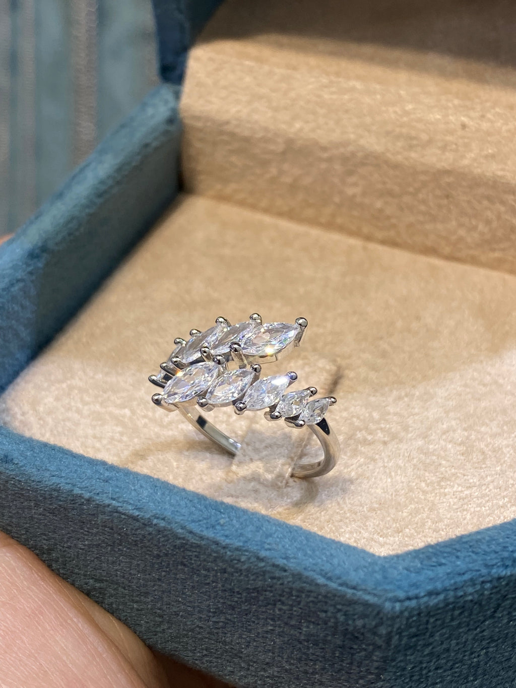 Bague Feuilles d’Arbre