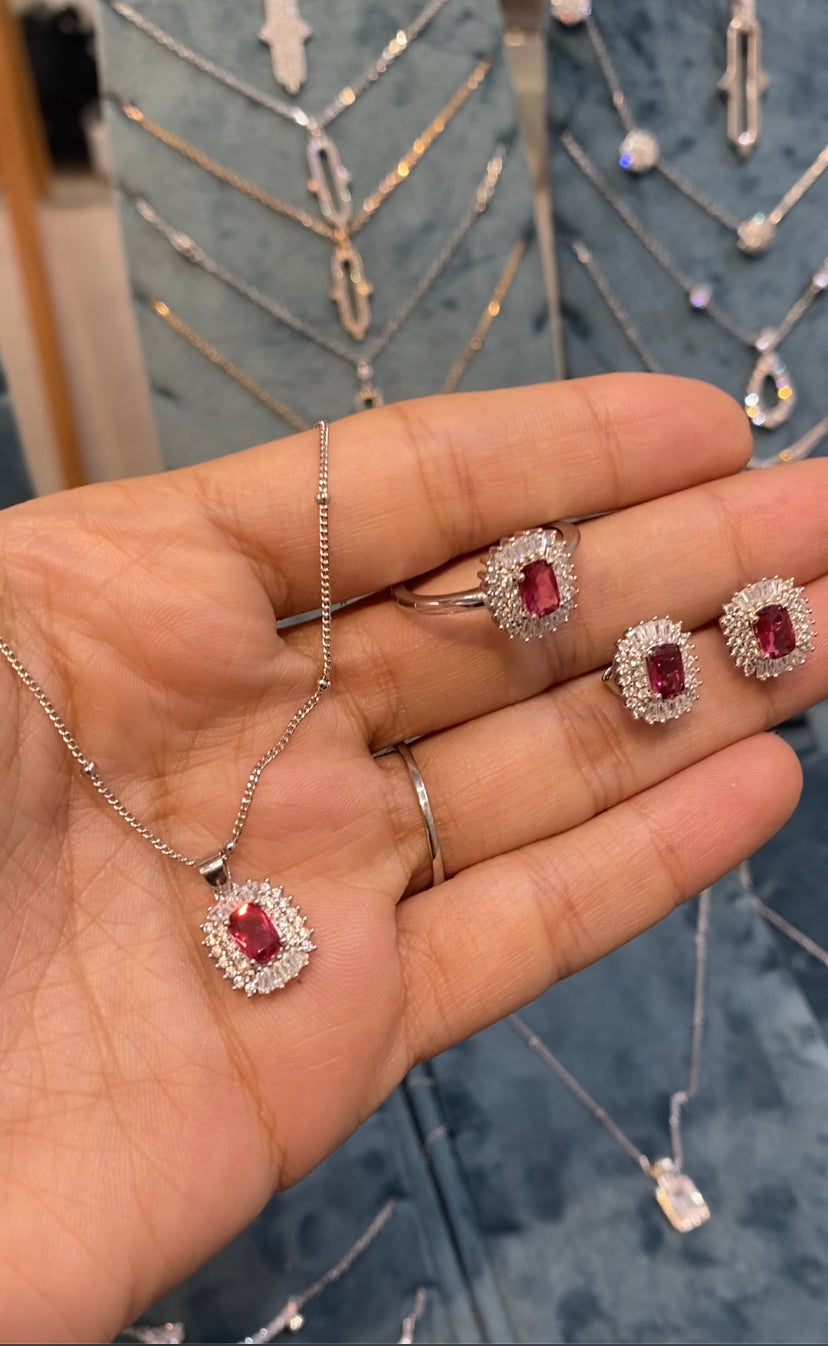 Ensemble Pierres Rose