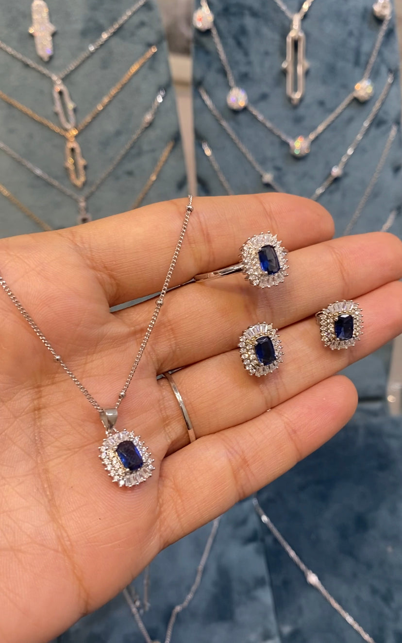 Ensemble Pierres Bleu Roi