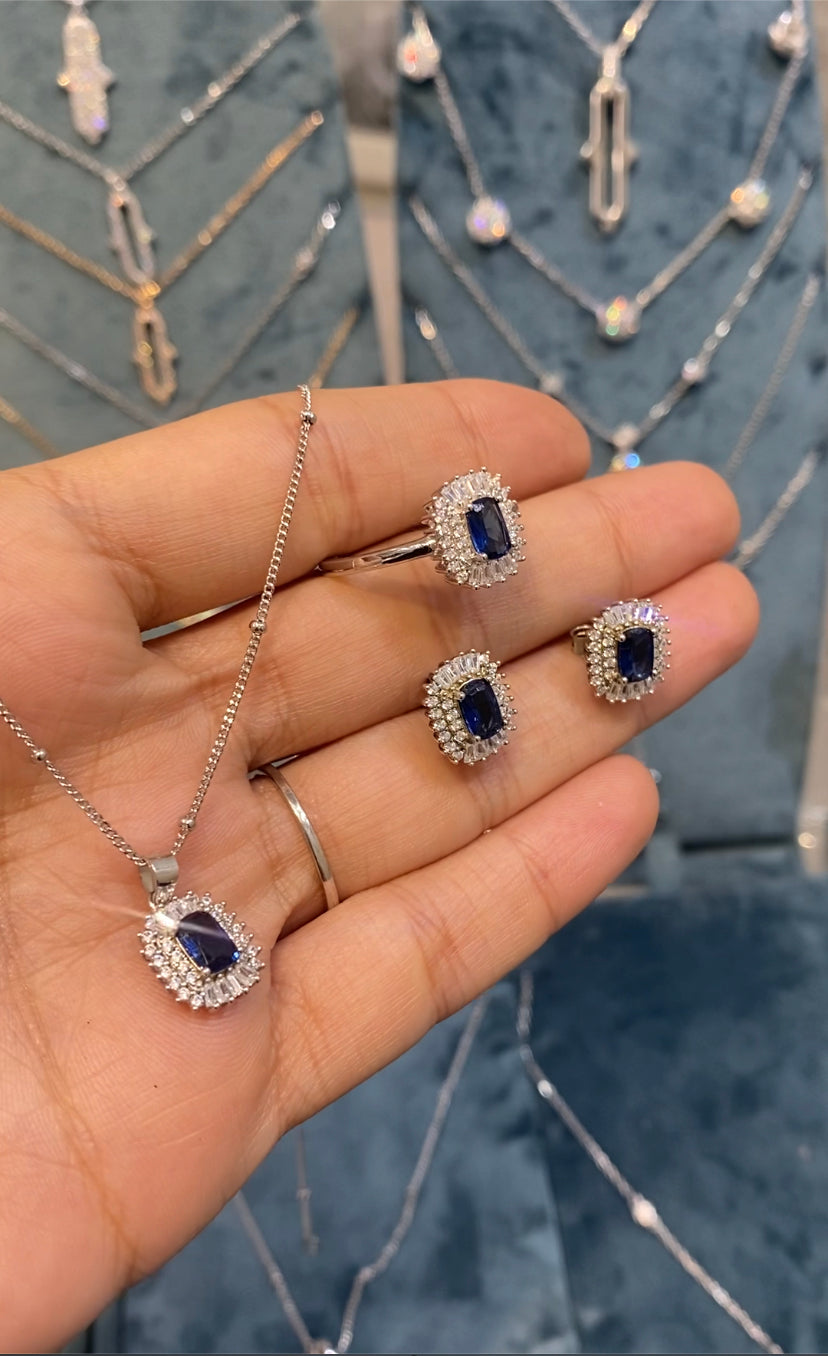 Ensemble Pierres Bleu Roi